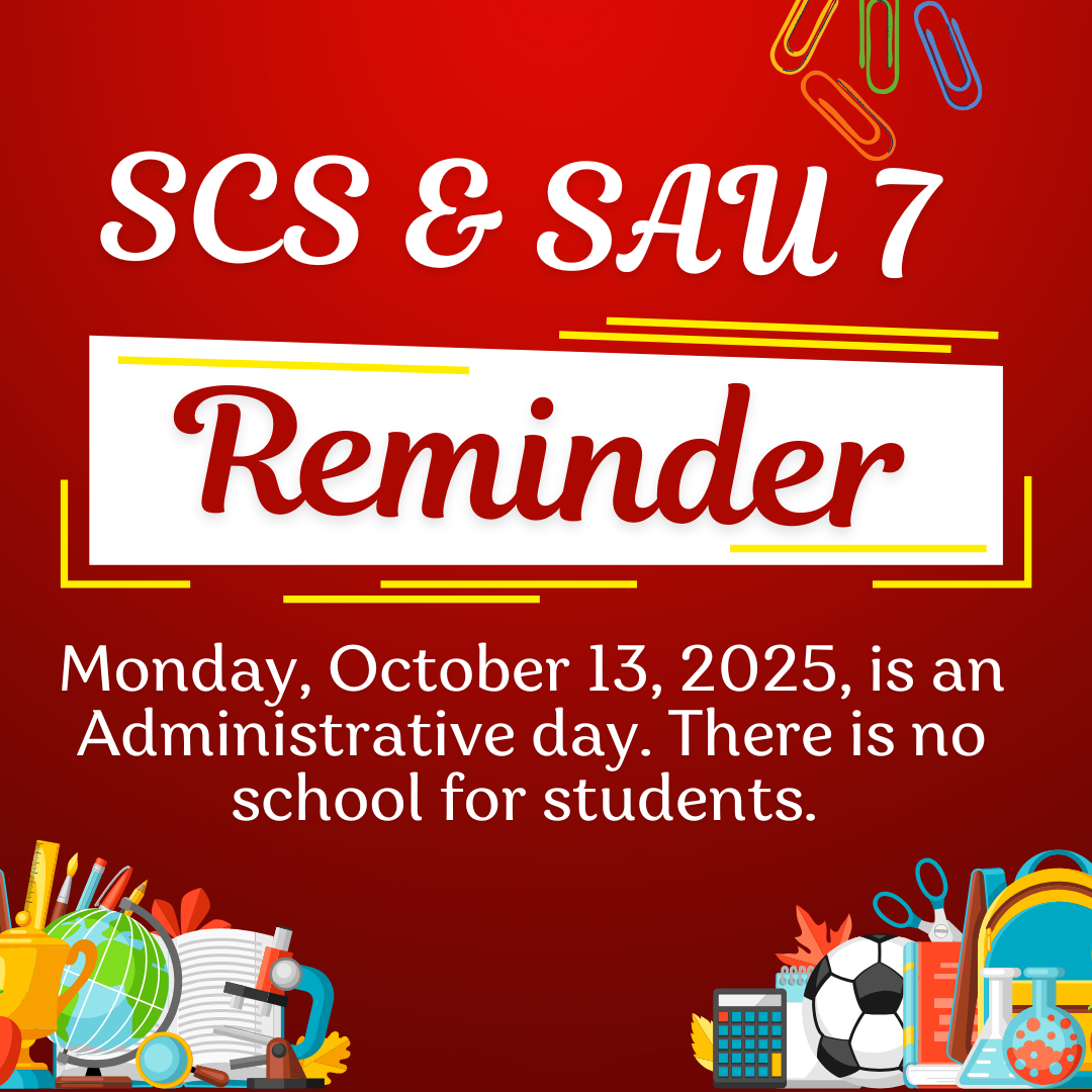Admin Day - No school for students